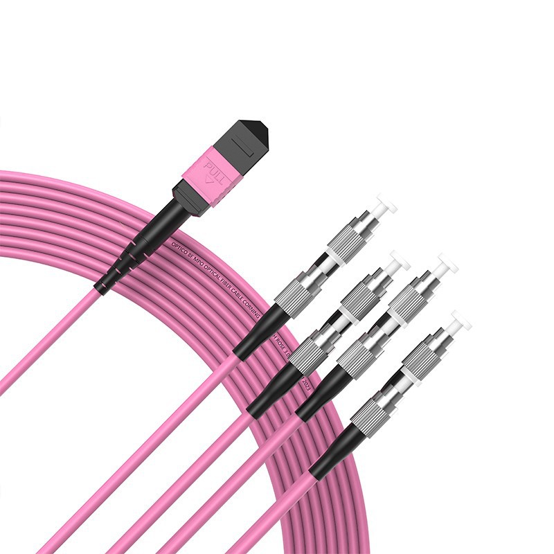 8F MTP To FC Fiber Optic Cable 8F MTP To FC Fiber Optic Cable