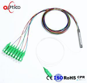 1 × 8 mini plc splitter ak sc Connector