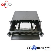 24 Cores FTTH Pwodwi ODF Tèminal Box